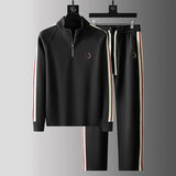Conjunto de Sudadera con Media Cremallera Hype