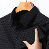 Camisa Polo de Seda Fría Premium Ridge