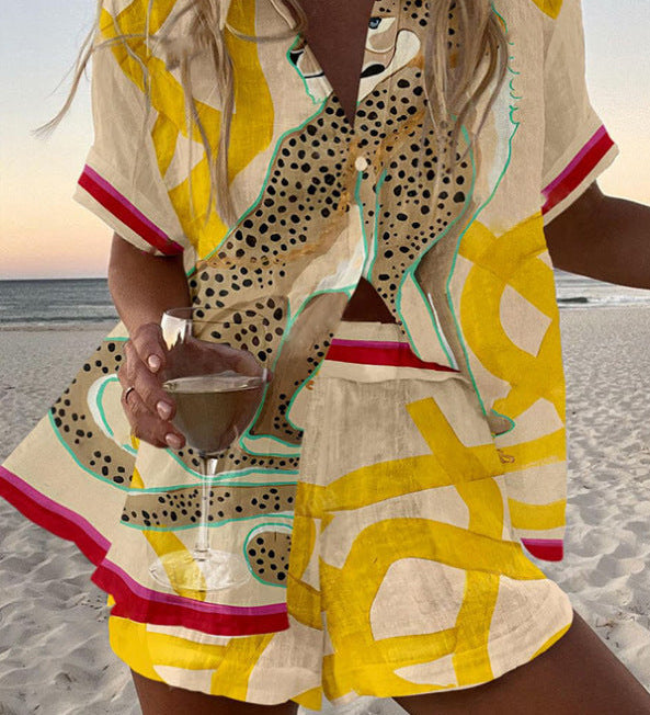 Conjunto Corto Ligero de Verano Jorelle