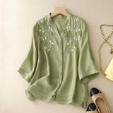 Blusa Bordada Laurienne™ con Botones