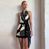 Vestido Versátil Paula™ Blanco y Negro