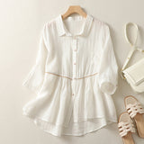 Blusa Acampanada Laurienne™ con Botones