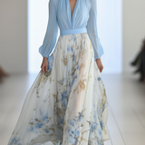 Vestido Largo Floral Camille™