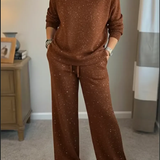 Conjunto de Lana de Dos Piezas