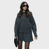 Conjunto de punto suave y cómodo