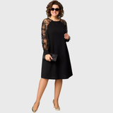 Vestido de Encaje Negro Lauren