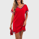 Vestido de Mujer Manga Corta