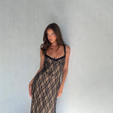 Vestido Loaiza™ Elegante con Transparencia