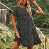 Vestido Casual de Manga Corta Jolie™