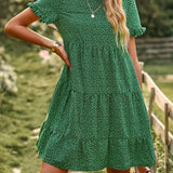 Vestido Casual de Manga Corta Jolie™