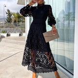 Vestido de Encaje Romántico Charlize para Mujer
