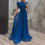 Vestido de Noche Plisado Rory