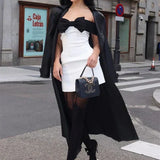 Vestido Ajustado Marcela™ con Detalle de Lazo