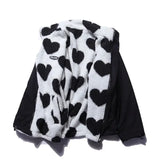 Chaqueta Reversible Madison con Corazones