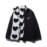 Chaqueta Reversible Madison con Corazones