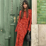 Vestido Delicado Suzette™ Rojo