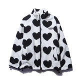 Chaqueta Reversible Madison con Corazones