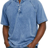 Camisa Vintage Felipe con Botones para Hombre