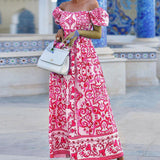 Vestido Largo Elegante Martina™ con Hombros Descubiertos