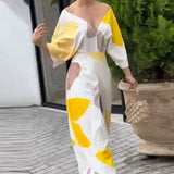 Vestido Elegante Juli™ con Escote en V