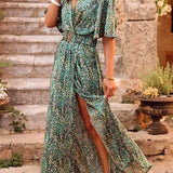 Vestido Largo Dione™ con Cinturón Primavera/Verano (Edición Limitada)