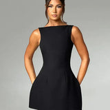 Vestido Virginia™ Elegante con Espalda Abierta
