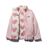 Chaqueta Reversible Madison con Corazones