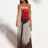 Vestido Delicado Rose™ con Estampado de Rosa