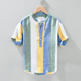 Camiseta Henley de Mosaico