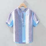 Camiseta Henley de Mosaico
