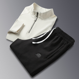 Conjunto de Sudadera con Media Cremallera Nova