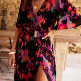 Vestido Largo Dione™ con Cinturón Primavera/Verano (Edición Limitada)