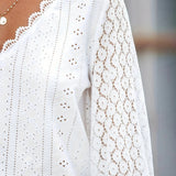 Blusa Blanca Elegante de Verano Demi™