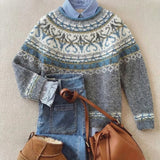 Suéter Vintage de Punto Luxe™
