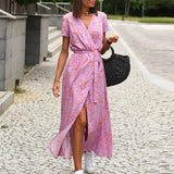 Vestido de Mujer Anna con Estampado Floral Primavera/Verano