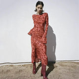 Vestido Delicado Suzette™ Rojo
