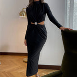 Vestido Elegante Pamela™ con Broche