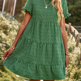 Vestido Casual de Manga Corta Jolie™