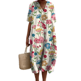 Vestidos de Verano Elvira-Mea™ con Estampados Únicos