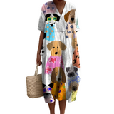 Vestidos de Verano Elvira-Mea™ con Estampados Únicos