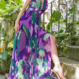 Vestido Largo Plisado Marie ™