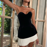 Vestido Sin Mangas Tori ™ con Volantes