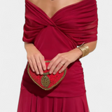 Vestido Largo de Flores Magda™ con Escote en V