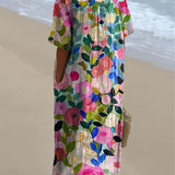 Vestido de Verano Floral Colorido Cynthia™