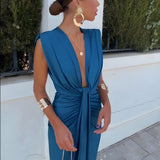 Vestido Elvira™ con Pliegues Suaves