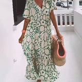 Vestido Largo de Manga Corta Miley™ Primavera/Verano