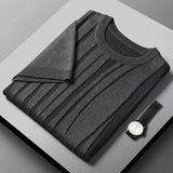 Camiseta de Punto de Seda Fría Jacquard Hype