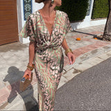 Vestido Largo de Seda Cecily