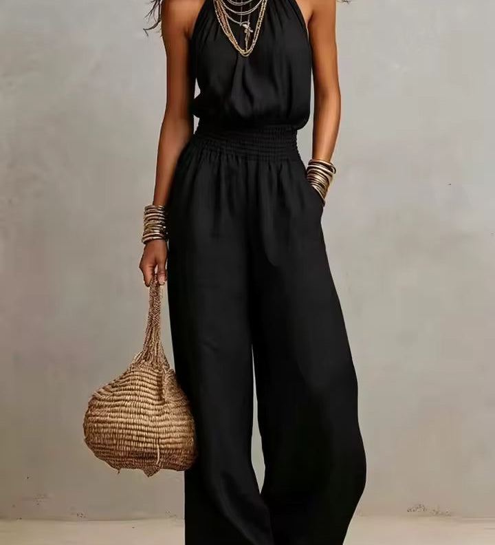 Mono Elegante Halter Valeria para Mujer
