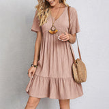 Vestido Mini de Manga Corta Imma™ Primavera/Verano
